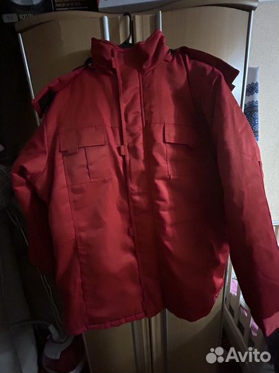 Спецодежда зимняя (обувь, куртка и ватные штаны)