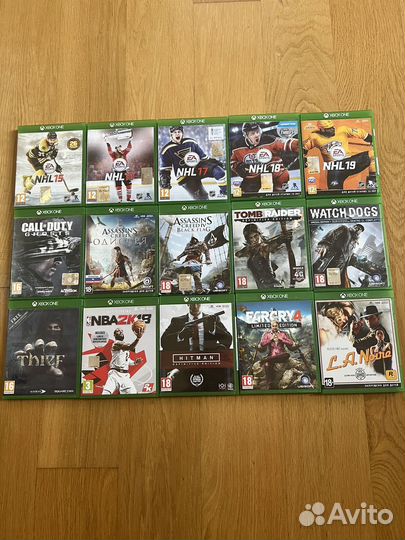 Игры на xbox One диски