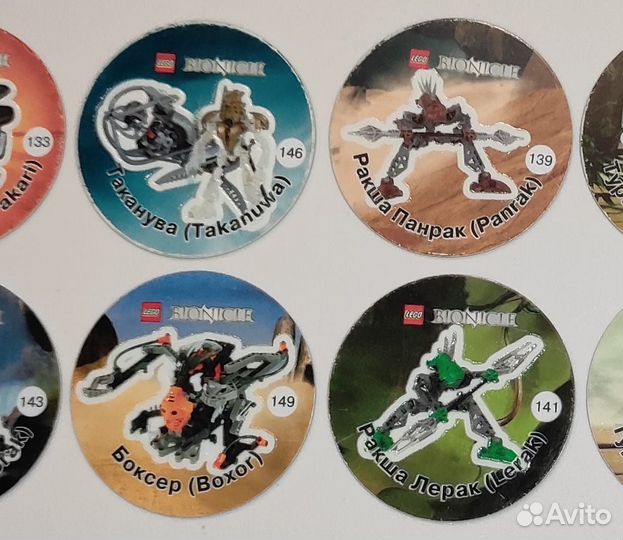 Фишки Читос Лего Бионикл