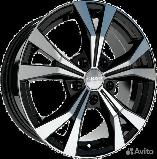 R16 5x114,3 6,5J ET45 D67,1 Скад Нагано Алмаз