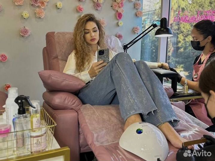 Маникюр педикюр комплекс в 4 руки