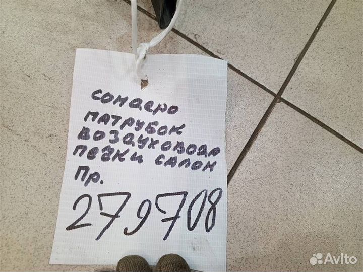 Воздуховод торпедо Renault Sandero 2009-2014