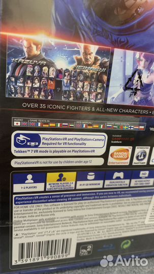 Tekken 7 ps4 Новый диск