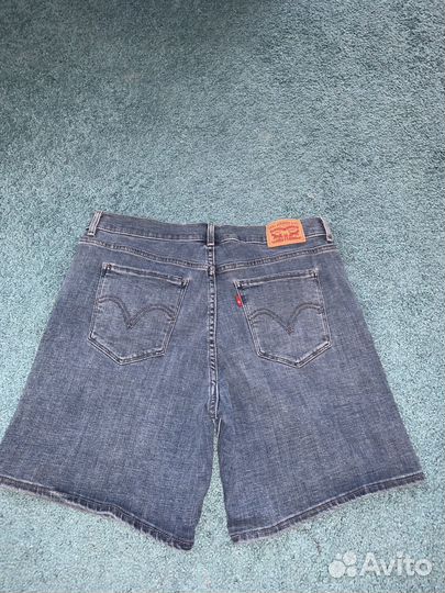 Джинсовые шорты levis