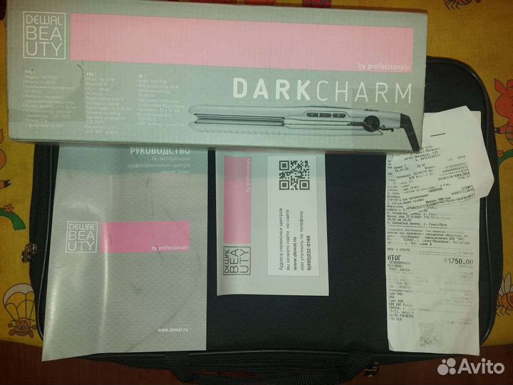 Щипцы для завивки волос dewal beauty