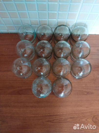 Банки медицинские стеклянные СССР