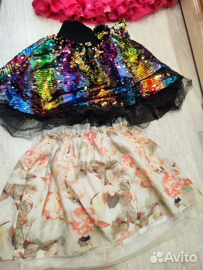 Одежда для девочек комплектом. 128