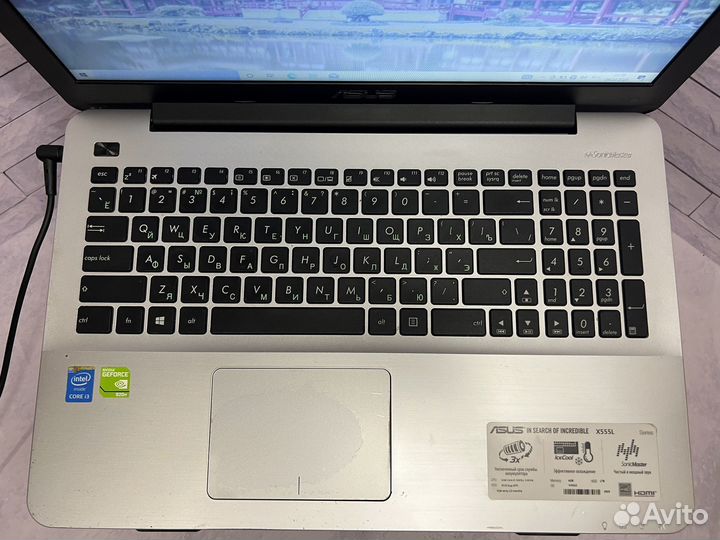 Игровой Ноутбук Asus i3-5 поколение/GT 920M