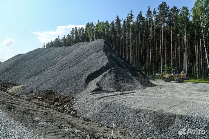 Щебень, вторичный щебень (5х20,30х40,40х70)