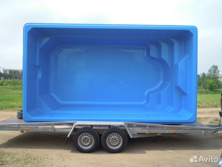 Бассейн композитный для дачи