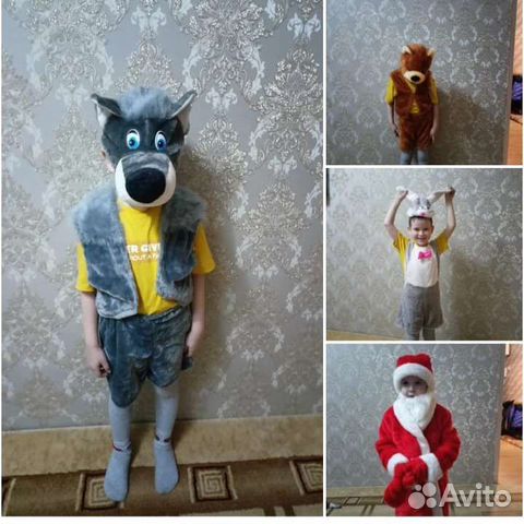 Костюмы новогодние с 2-7 лет