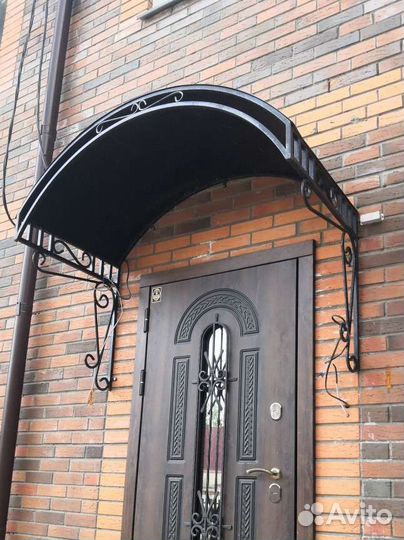 Металлический козырек