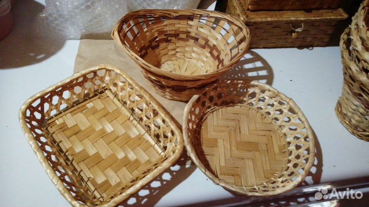 Корзина плетеная