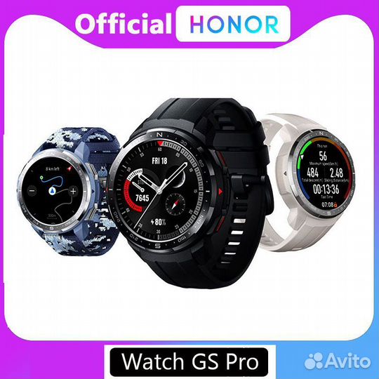 Смарт-часы Honor Watch Gs Pro Оригинал - Синий