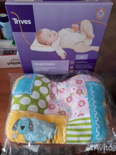 Подушка ортопедическая детская