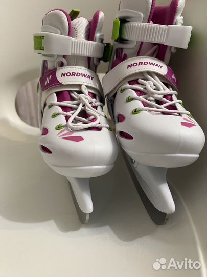 Коньки детские раздвижные nordway