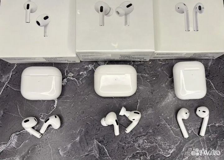 Беспроводные наушники Airpods 2/3/pro2 новые