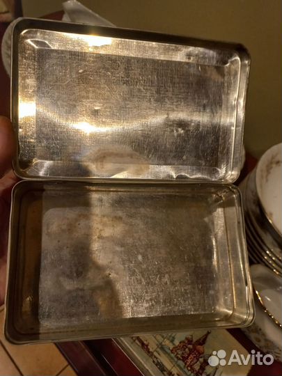 Коробка жесть 50е