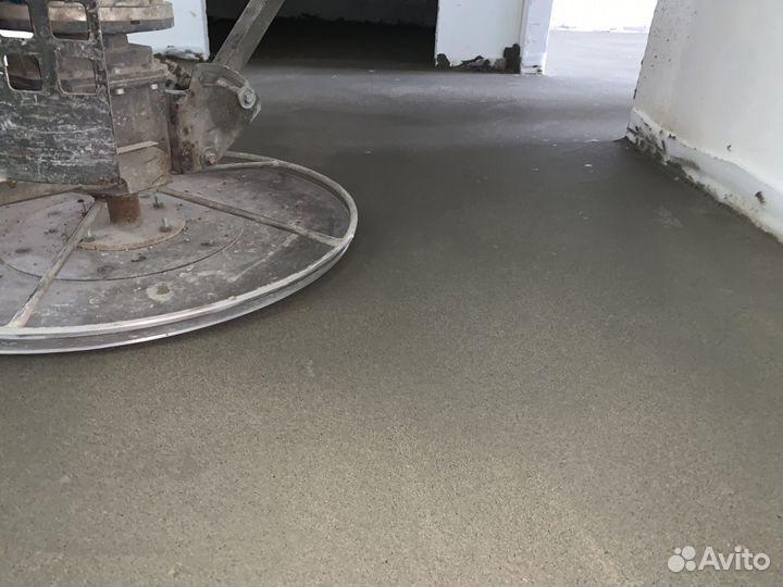 Полусухая, механизированная стяжка