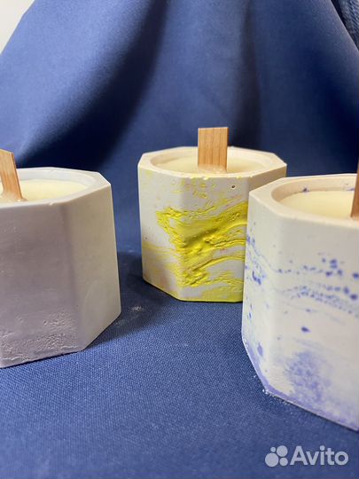 Свечи восковые ручной работы