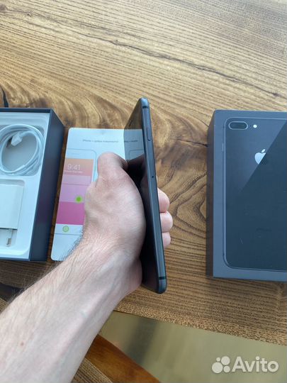 Телефон iPhone 8 plus 256gb space gray ростест