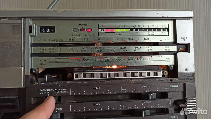 Кассетный магнитофон sharp GF-555X