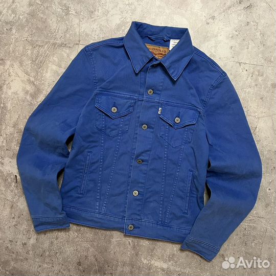 Голубая джинсовая куртка Levis Vintage Оригинал