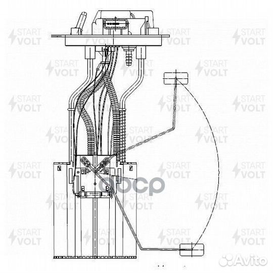 Модуль топливного насоса для а/м Ford Transit