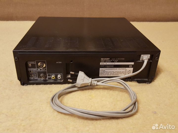 Видеомагнитофон sharp