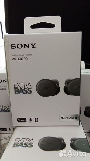 Наушники беспроводные sony WF-XB700