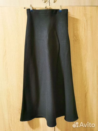 Шерстяная, длинная юбка