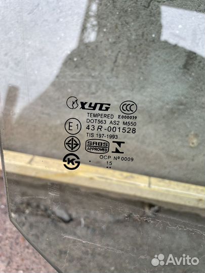 Стекло двери правое Volkswagen Scirocco