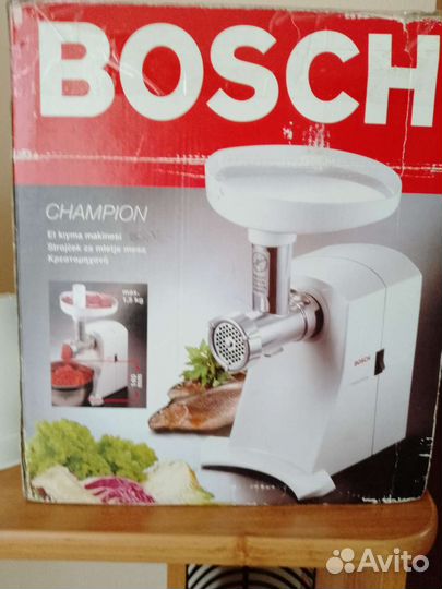 Электро мясорубка bosch