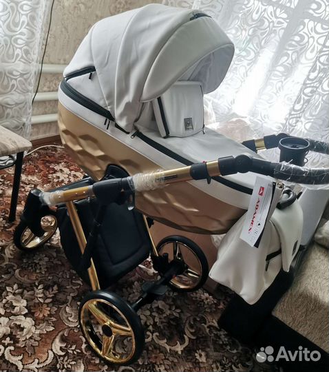 Коляска 2 в 1 adamex chantal