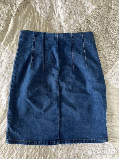 Юбка джинсовая