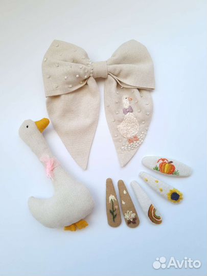 Бант заколочки