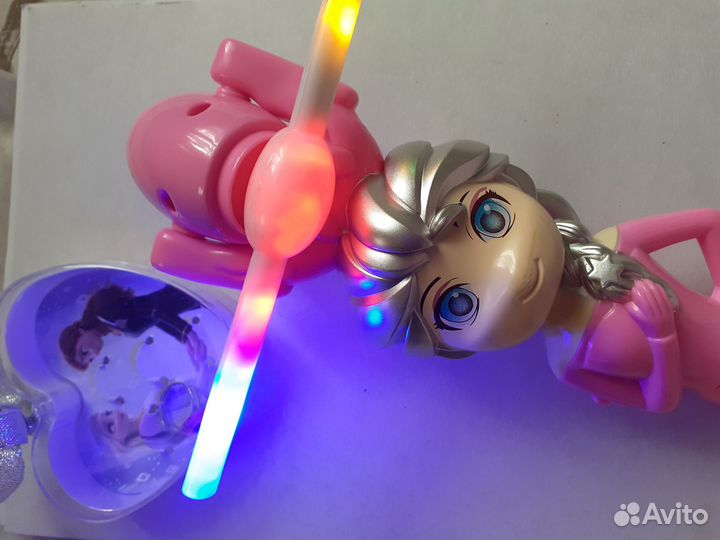 Кукла эльза холодное сердце с подсветкой