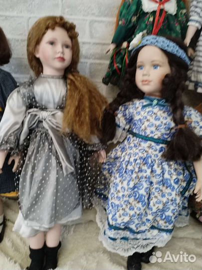 Куклы фарфоровые