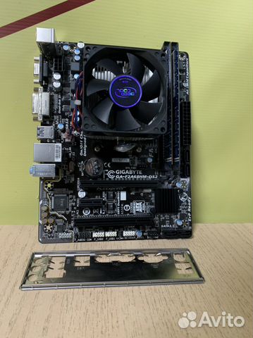 Сборка: ga-F2a68hm-ds2+AMD A8-7600+8gb DDR3