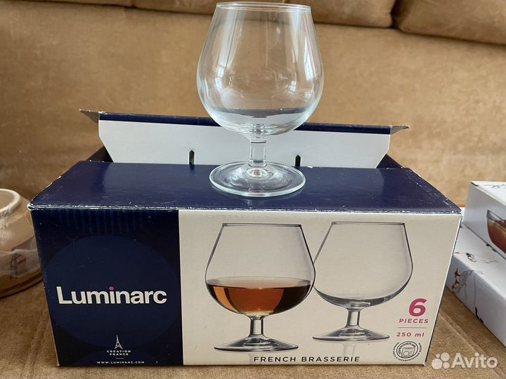 Бокалы для коньяка