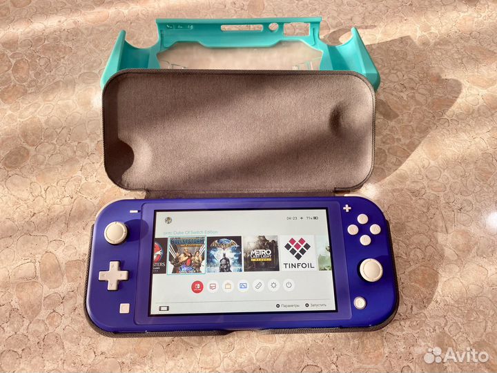 Nintendo switch lite прошитая 128 гб