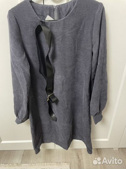 Платье вельветовое