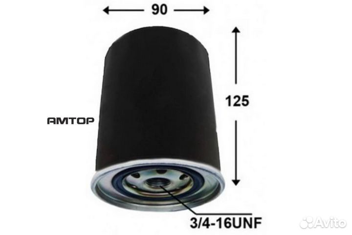 Azumi FC24510 Фильтр топливный isuzu BUS FC24510