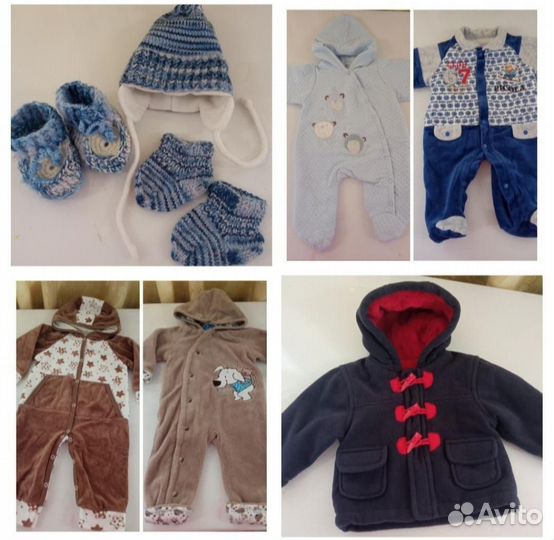 Детские комбинезоны и курточка/56,62-68,74 размер