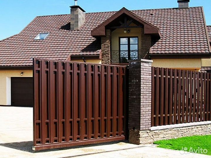 Ворота на дачу 