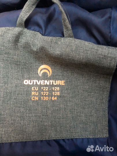 Куртка Outventure зимняя для мальчика 122-128