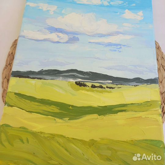 Картина маслом пейзаж Тосканы