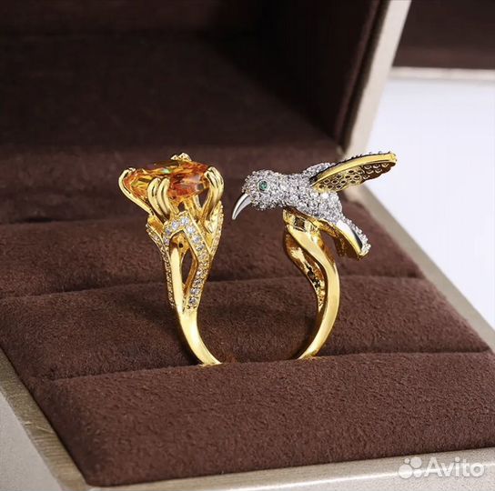 Кольцо колибри