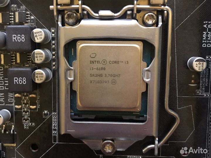 Комплект i3 6100 + H110M-R + 8 GB RAM
