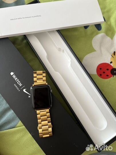 Часы apple watch 3 42mm nike